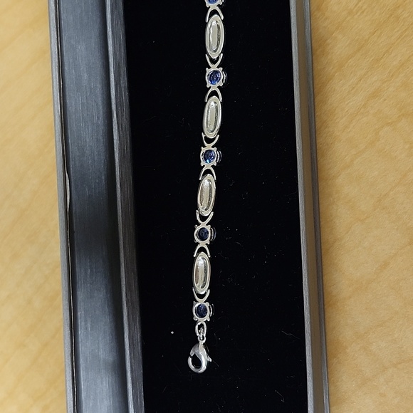 Tanzinite and Opal bracelet - Picture 4 of 6